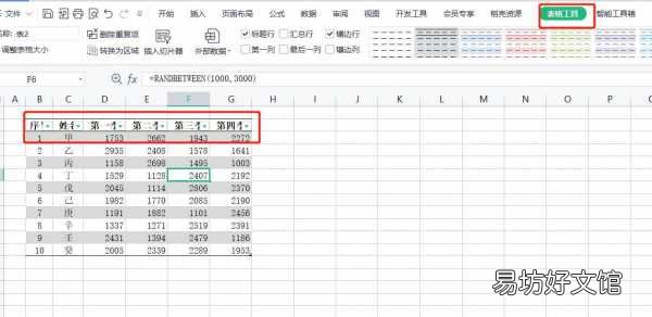 1分钟快速设置表格格式技巧 表格样式在哪里设置