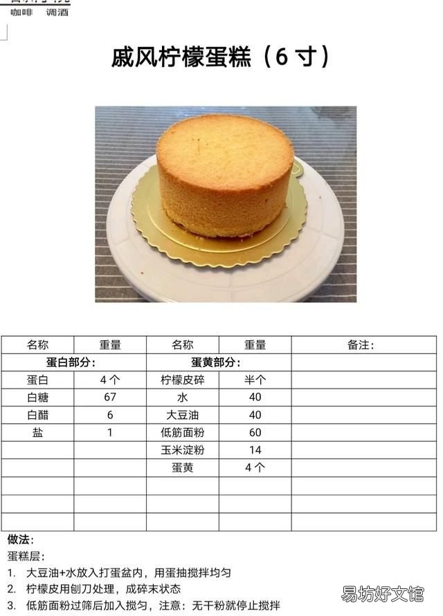 做蛋糕需要什么材料?,做蛋糕需要哪些材料和工具