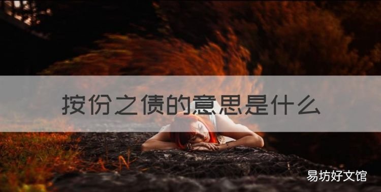 按份共有的债务承担，按份之债的意思是什么