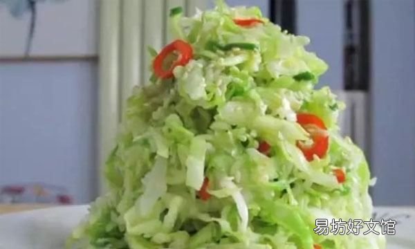 包菜可以凉拌,凉拌卷心菜的家常做法大全