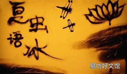 如何理解“井蛙不可语海,夏虫不可语冰”这句话的含义