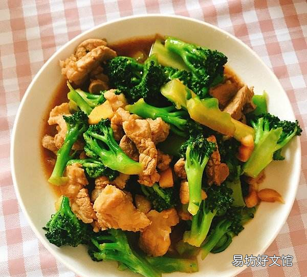 西兰花炒肉做法,西兰花炒肉的做法