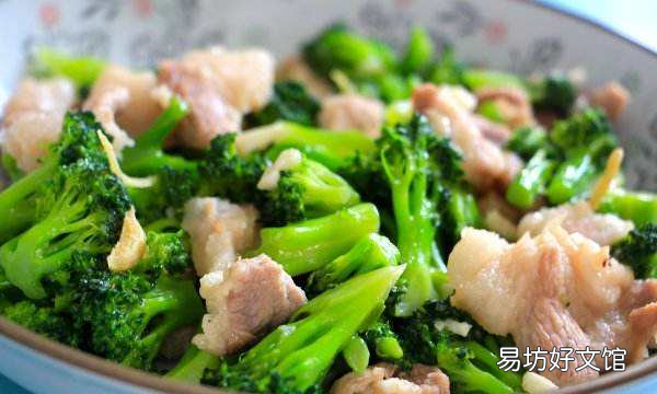 西兰花炒肉做法,西兰花炒肉的做法