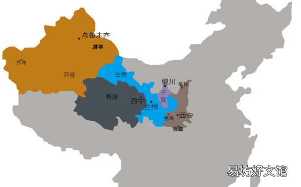 西北6省是哪6省,西北六省是哪六省不包邮