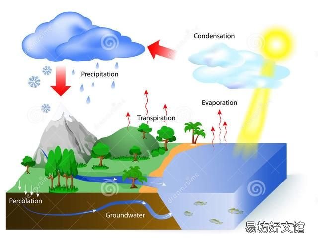 雨水是怎样形成的简介