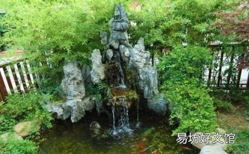 流水假山图片,小假山养什么鱼好