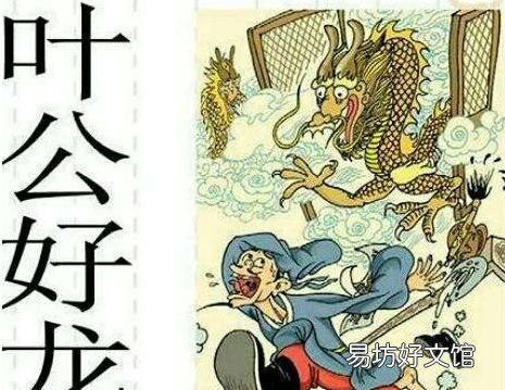 叶公好龙寓意,读了叶公好龙这则寓言你体会到了什么道理