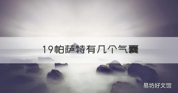 9帕萨特有几个气囊,2022款帕萨特点烟器怎么用