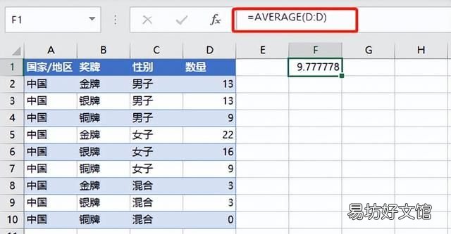 excel用函数怎么求平均值