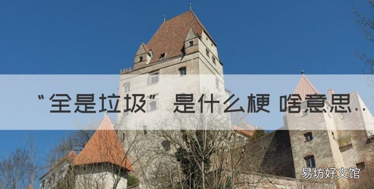 “全是垃圾”是什么梗 啥意思