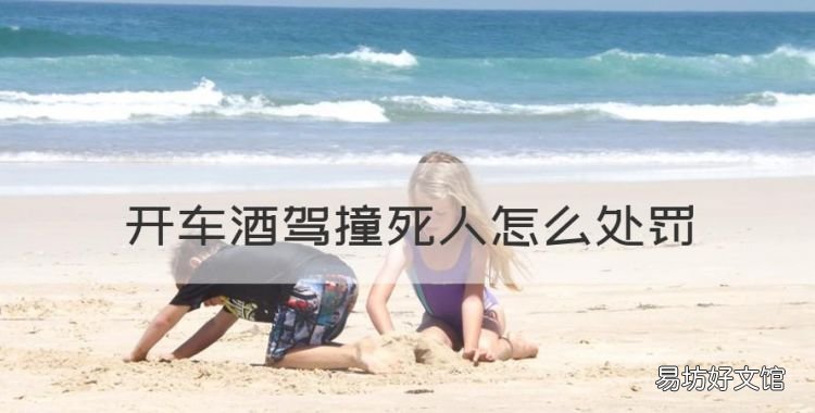 开车酒驾撞死人怎么处罚