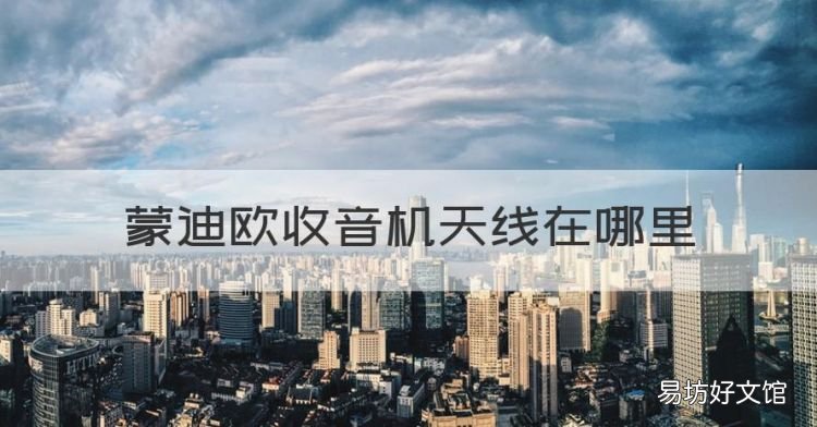 汽车收音机天线在哪里,蒙迪欧收音机天线在哪里