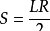 2lr是什么公式,2r+l是什么公式