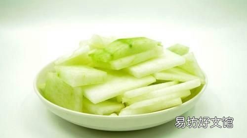 冬瓜三种人不宜吃