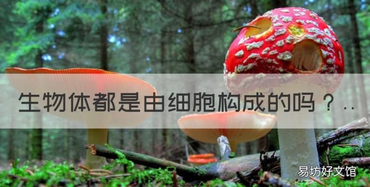 生物体都是由细胞构成的，生物都是由细胞构成的这句话对不对