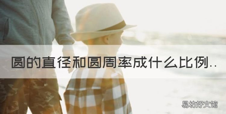 圆的直径和圆周率成什么比例,周长与直径的比值就是圆周率对不对