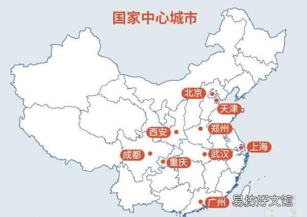 中心城市有哪几个,中国未来会有哪几个国家中心城市呢