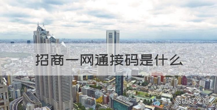 招商一网通接码是什么，招商银行一网通是什么