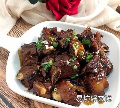 红烧排骨的家常做法:豆果美食