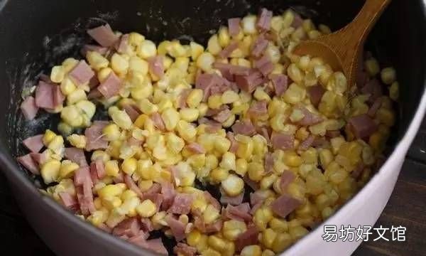 火腿玉米浓汤,火腿土豆浓汤