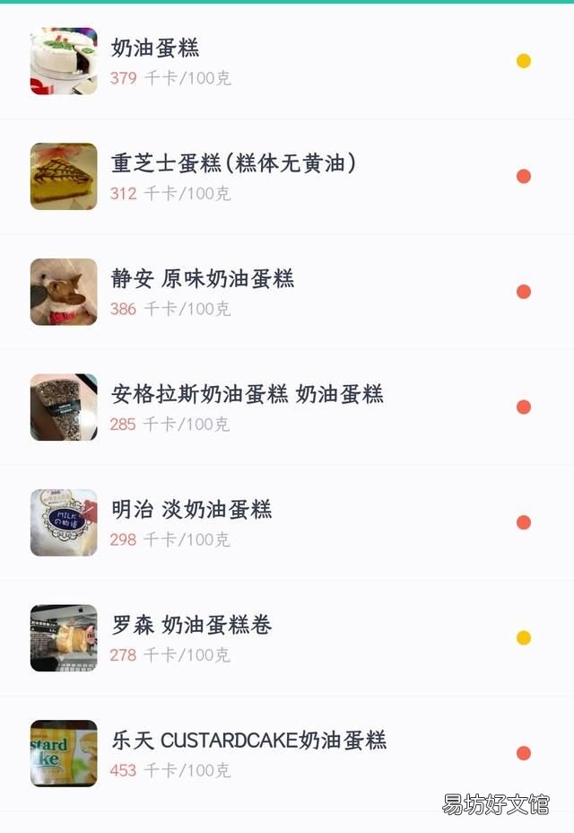 蛋糕的热量是多少 奶油蛋糕的热量是多少?