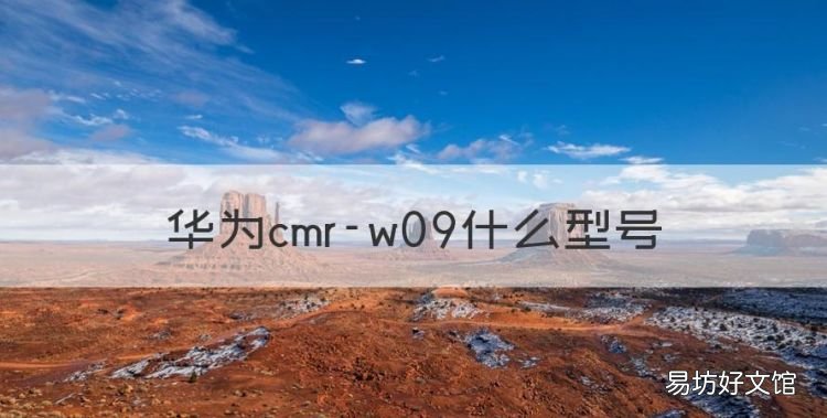 华为cmr-w09什么型号,华为scmw09平板是什么型号