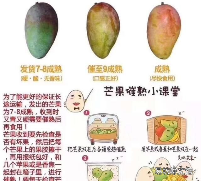 芒果自然催熟方法