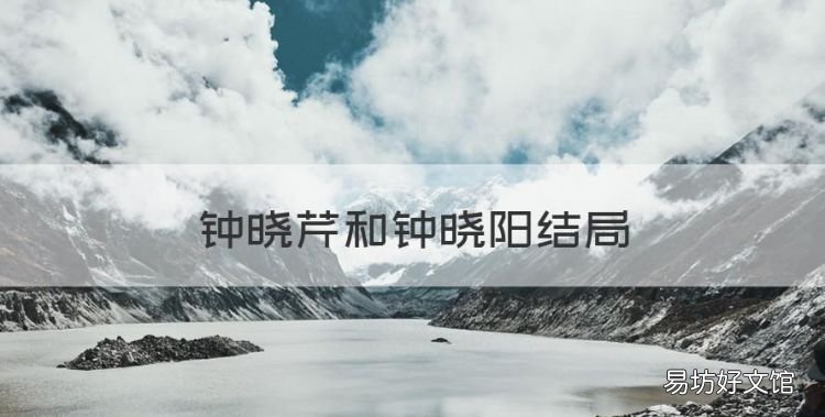 钟晓芹和钟晓阳结局,钟晓芹和钟晓阳最后在一起了吗