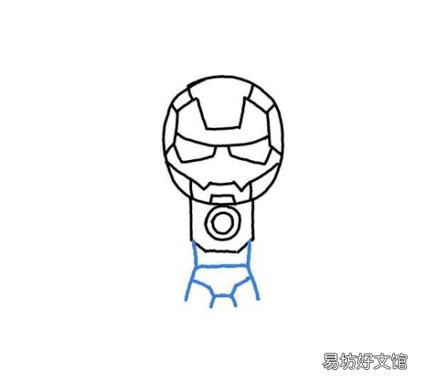 怎么画钢铁侠,钢铁侠怎么画 来看看具体画法