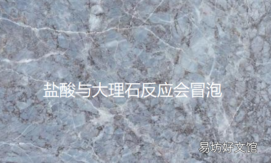 页岩砾岩遇稀盐酸会冒泡吗,遇到稀盐酸会冒泡的岩石有哪些