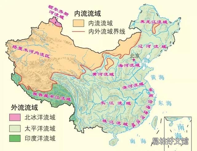 能否说中国东部季风区的河流均属于外流河?