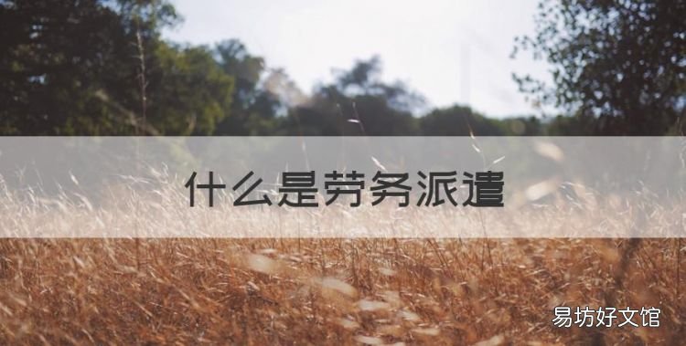 什么是劳务派遣