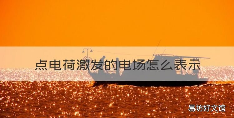 点电荷激发的电场怎么表示,高中物理电场的所有公式和用法