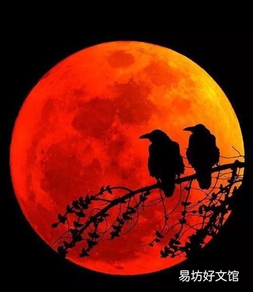 红月亮,天空为什么会出现红月亮