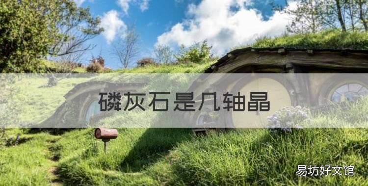 磷灰石是几轴晶,透明矿物的偏光显微镜系统鉴定