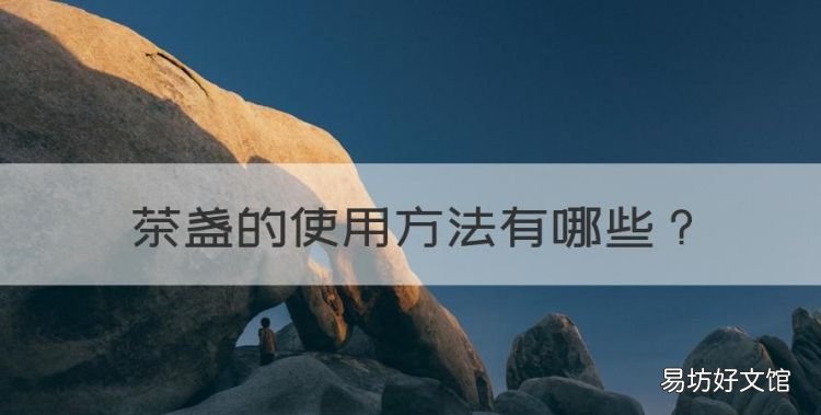 茶盏的使用方法，春谷盏茶杯正确使用方法是什么意思