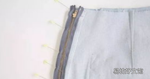 男裤前袋上拉链怎么上，衣服侧口袋拉链的做法