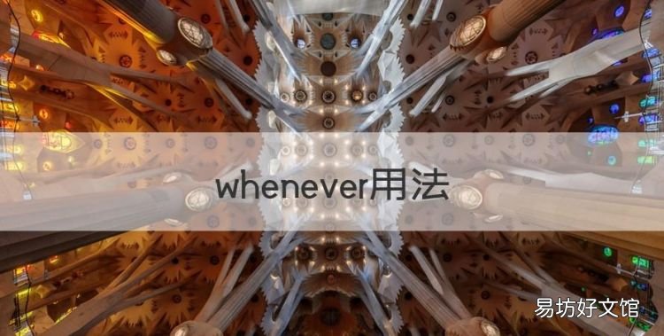 whenever用法