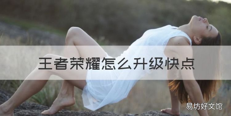 王者荣耀怎么升级快点,王者荣耀怎么升级快到30级