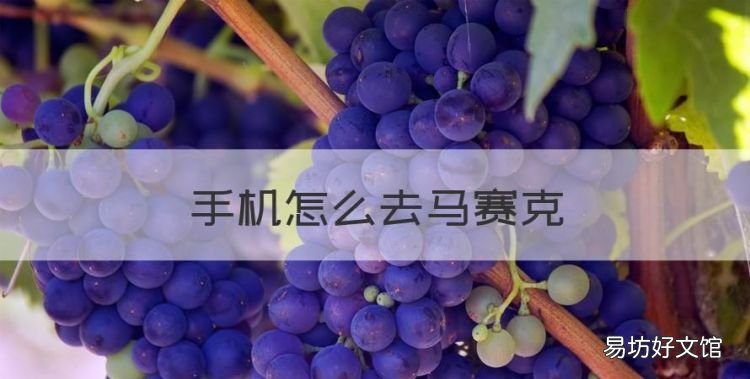 手机怎么去马赛克,怎么用手机去掉马赛克恢复原图