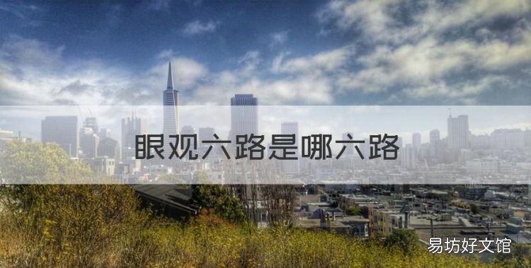 眼观六路是哪六路
