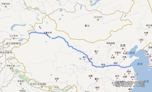 连霍高速是哪里到哪里,连霍高速是哪里到哪里全长多少米
