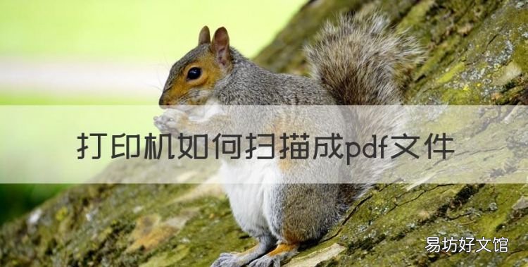 打印机如何扫描成pdf文件,纸质文件如何扫描成pdf文件