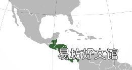中美洲是哪里,中美洲在地图上的位置