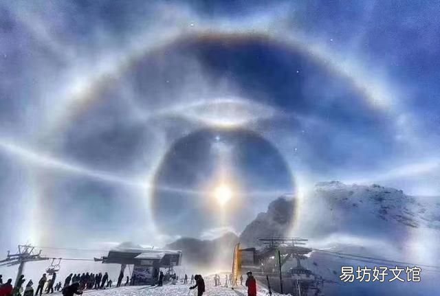 近日多地,现“白虹贯日”,俗称“日晕”在古代有着不祥的预兆,有什么说法吗