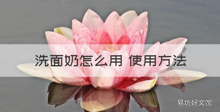洗面奶怎么用 使用方法,洗面奶的正确用法一天几次