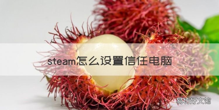 steam怎么设置信任电脑