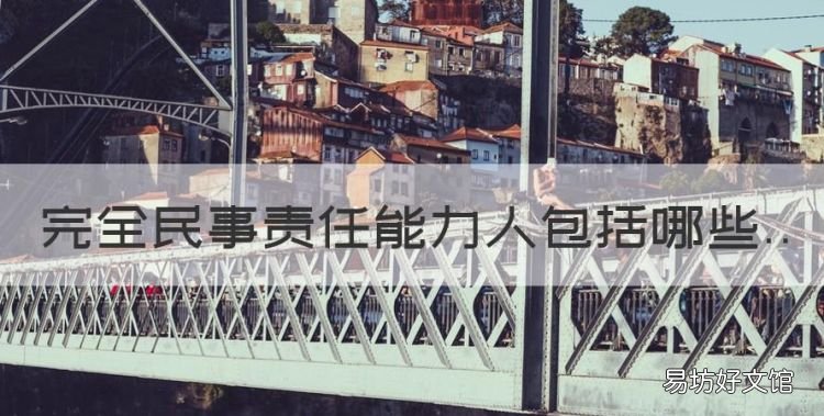 完全民事责任能力人包括哪些,什么是具有完全民事行为能力人