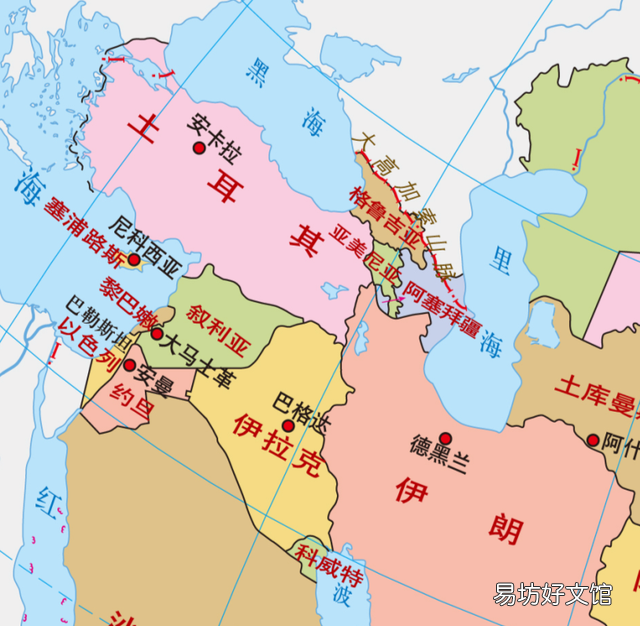 中东地区三大霸主:伊朗,以色列,土耳其族
