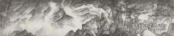山水卷是谁画的,中国近代山水画《山水卷》作者千古